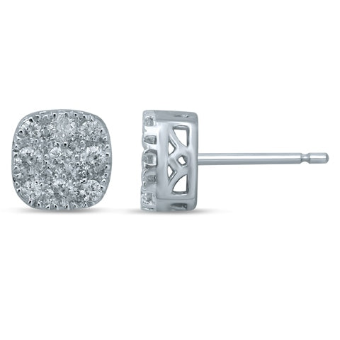 10K 0.73- 0.76CT DIAMOND EARRING