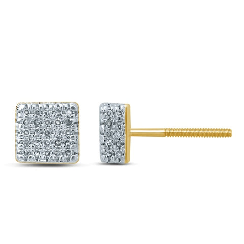 10K 0.32-0.36CT DIAMOND EARRING