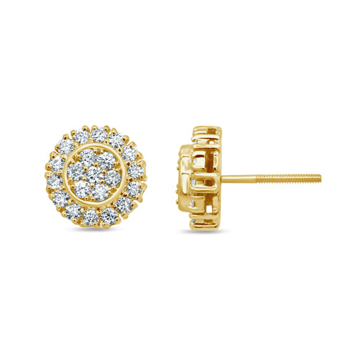 10K 0.72-0.80CT DIAMOND EARRINGS