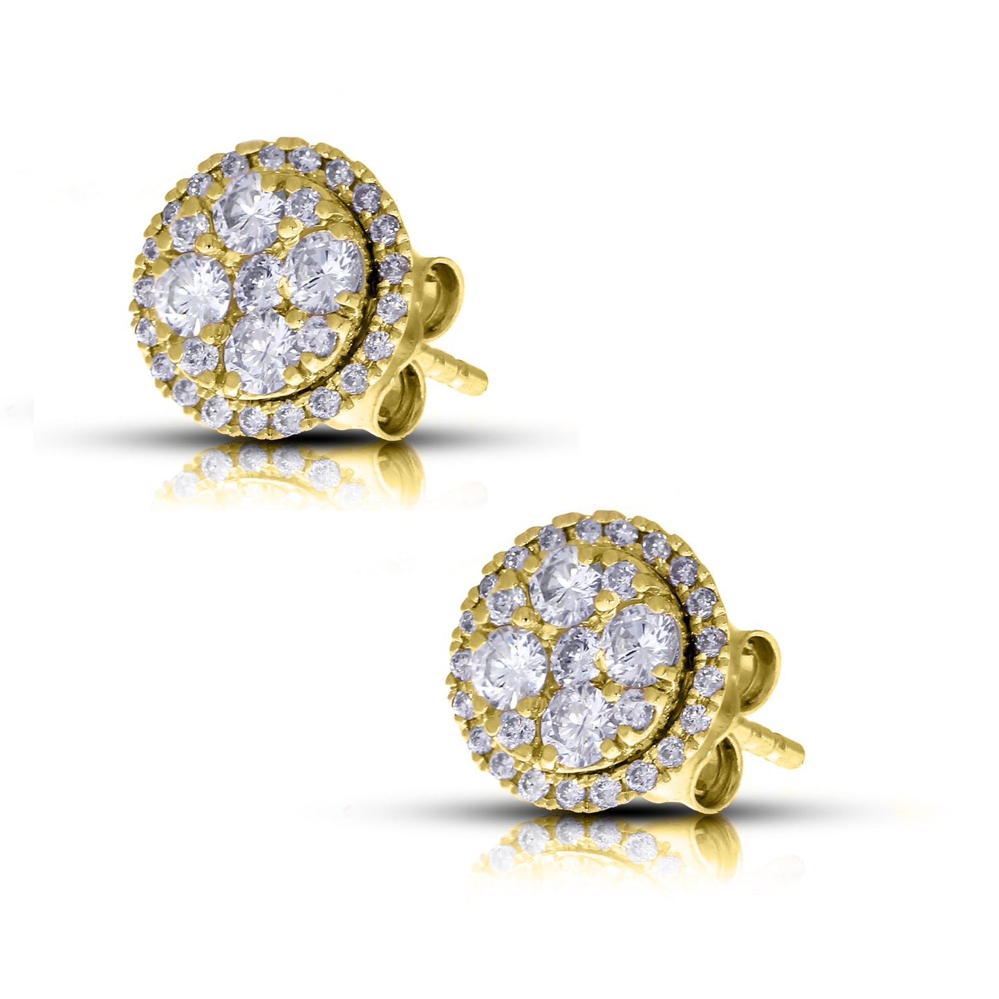 14K 0.66-0.73CT D-EARRING