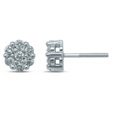 10KT 0.24- 0.26CT DIAMOND EARRINGS