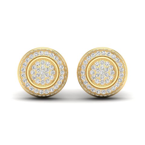 10K 0.20Ct DIAMOND STUD EARRING