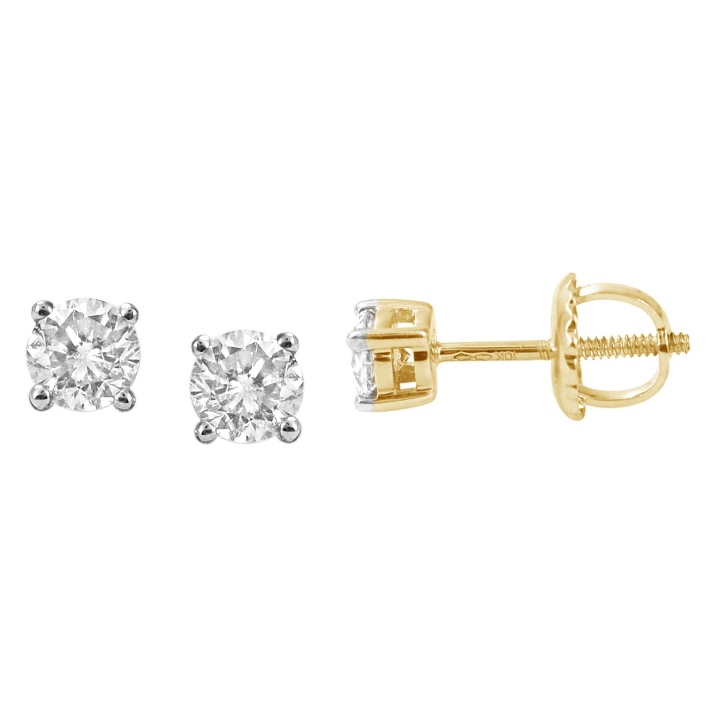 SPL PRICE 10KT 0.28- 0.32CT D-EARRINGS