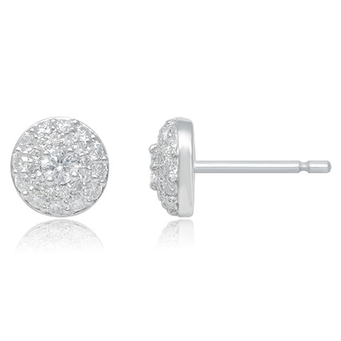 10K 0.52-0.53CT DIAMOND EARRINGS