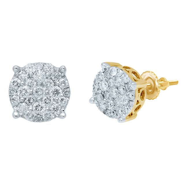 10K 0.52-0.56CT DIAMOND EARRING