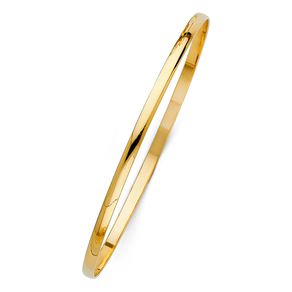 14KT REAL GOLD FANCY BANGLE