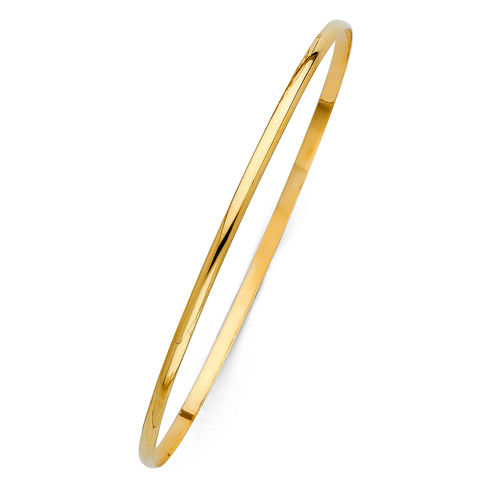 14KT REAL GOLD FANCY BANGLE