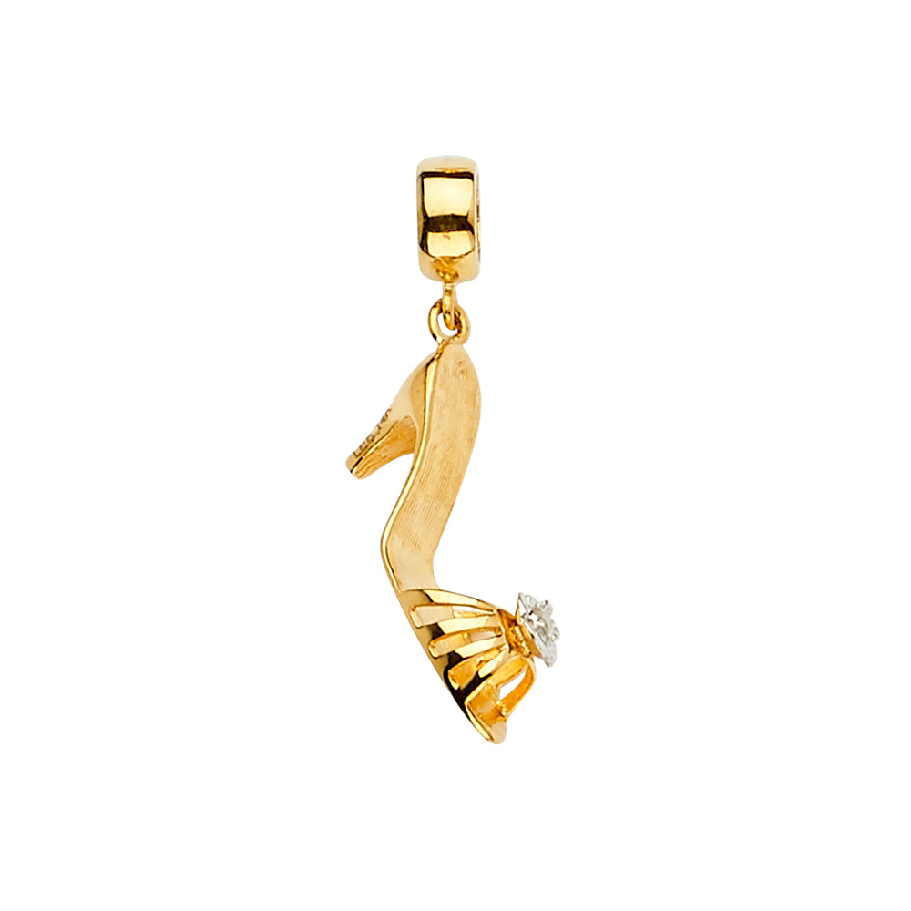 14KT REAL GOLD BRACELET CHARM