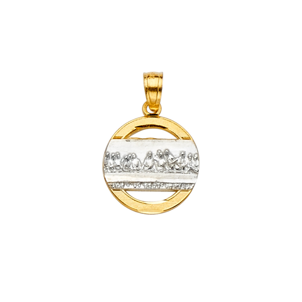 14KT REAL GOLD SACRED GATHERING PENDANT