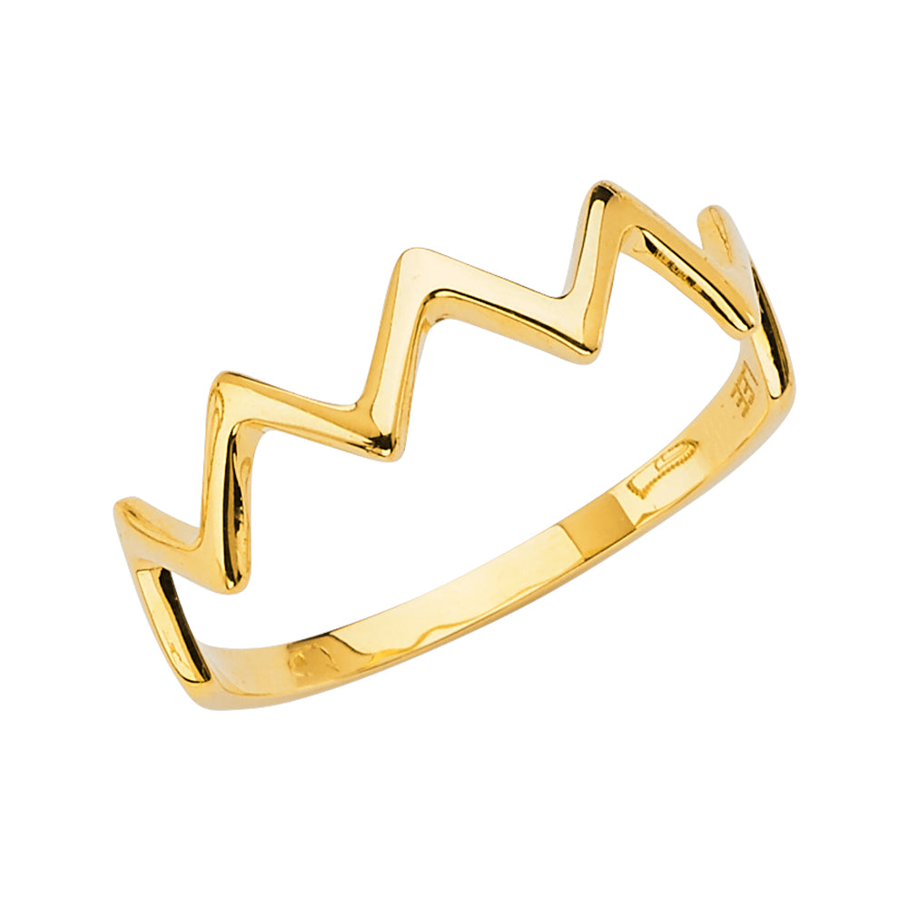 14KT REAL GOLD FANCY RING FOR WOMEN