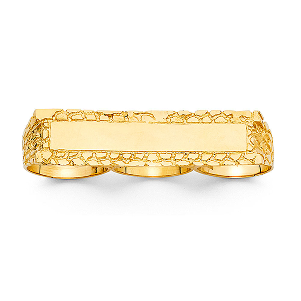 14kt Real Gold Men's Signet Ring
