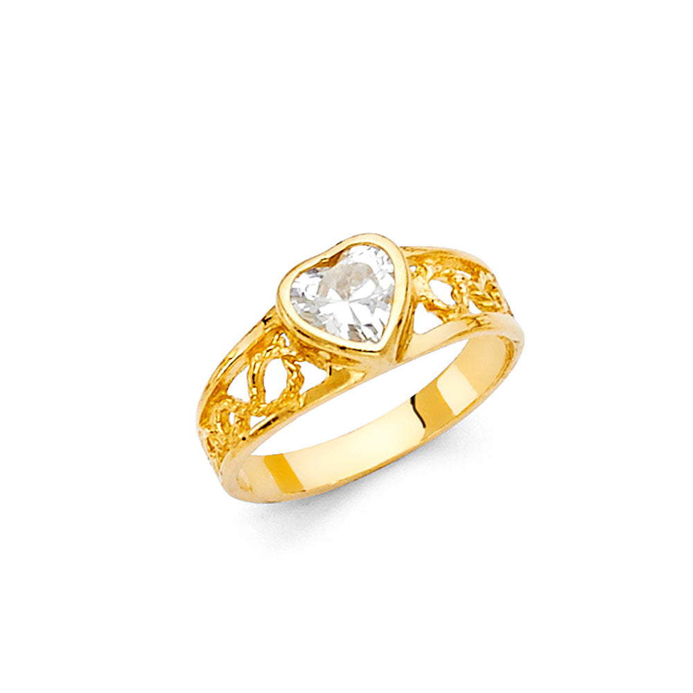14KT REAL GOLD KIDS RING