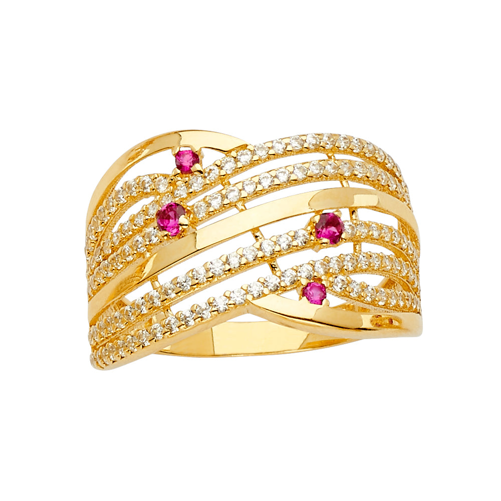 14KT REAL GOLD WOMEN'S RING