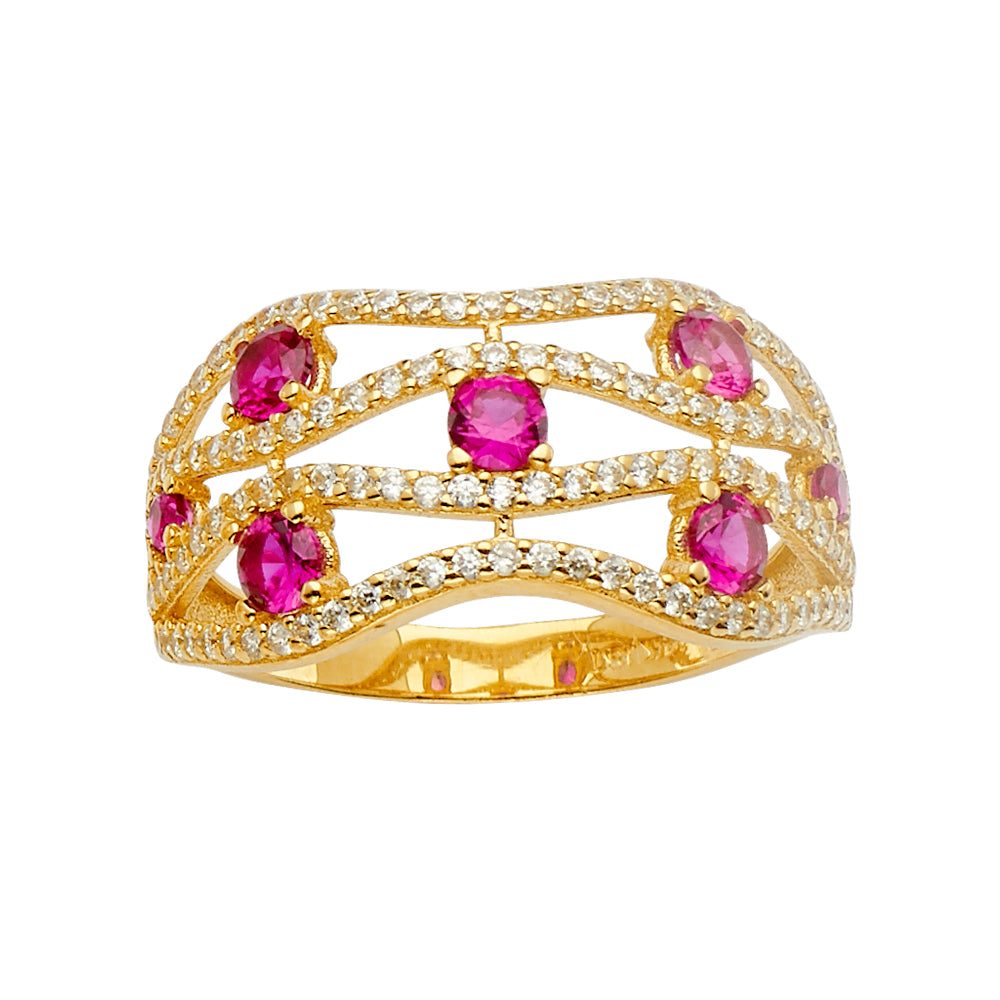 14KT REAL GOLD RING FOR WOMEN