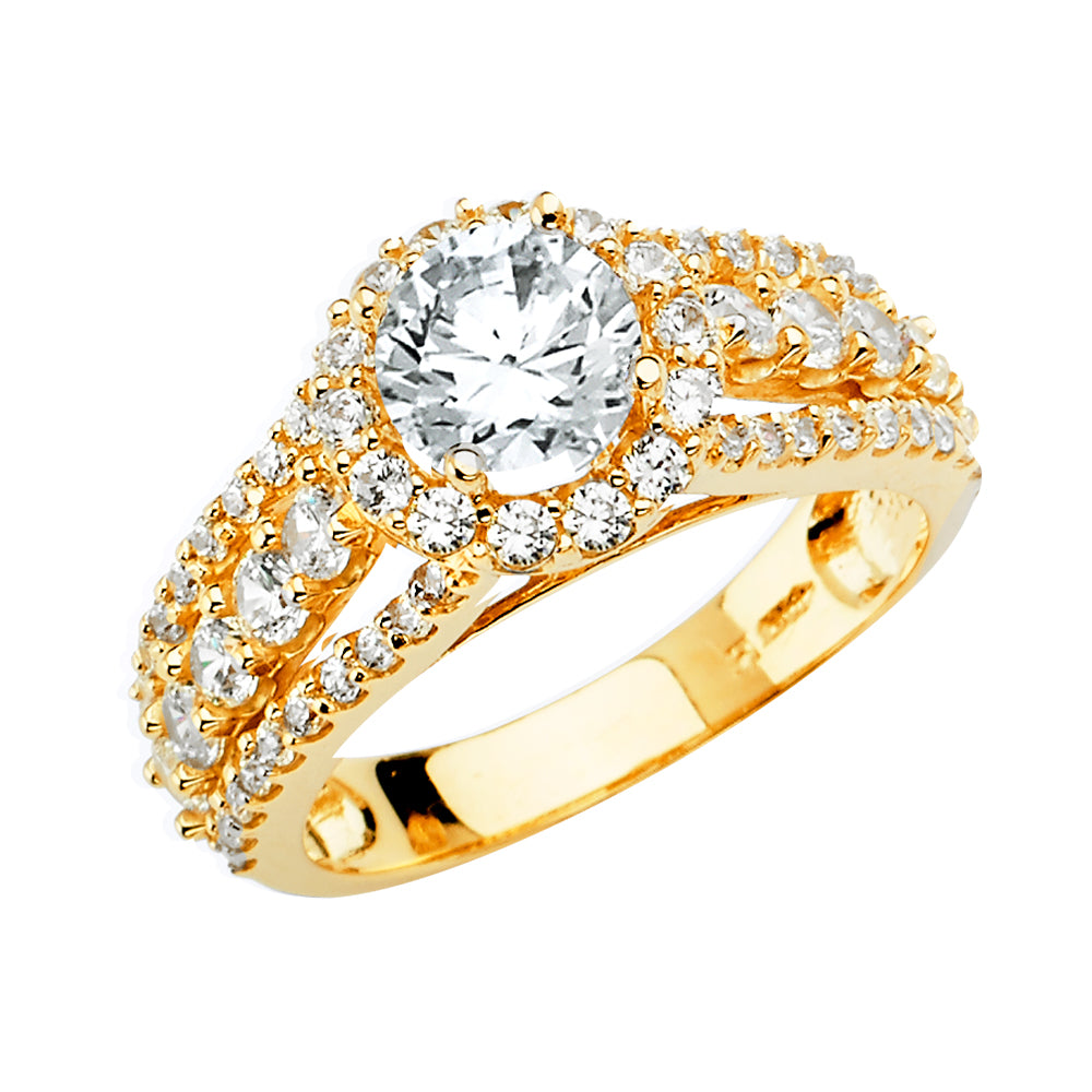 14KT WOMEN ENGAGEMENT RING