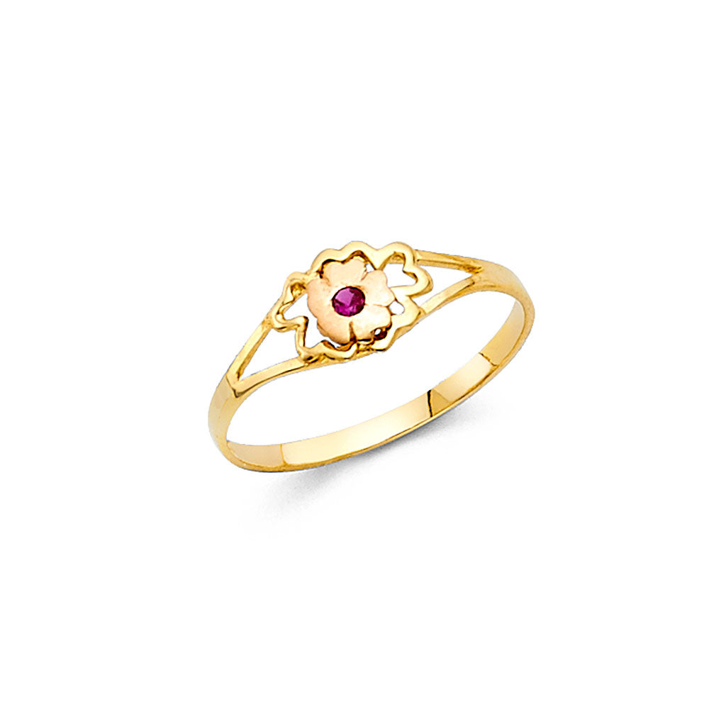 14KT REAL GOLD KIDS RING