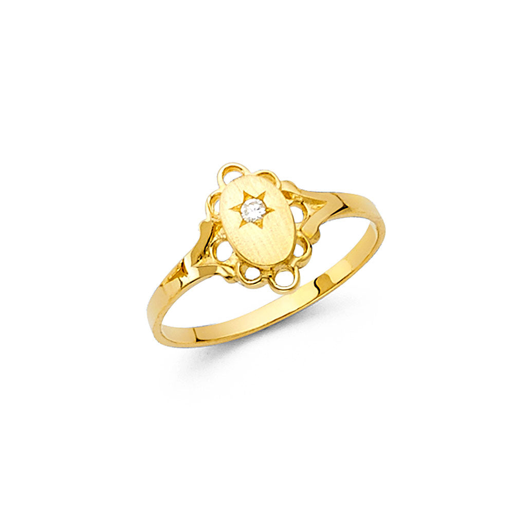 14KT REAL GOLD KIDS RING