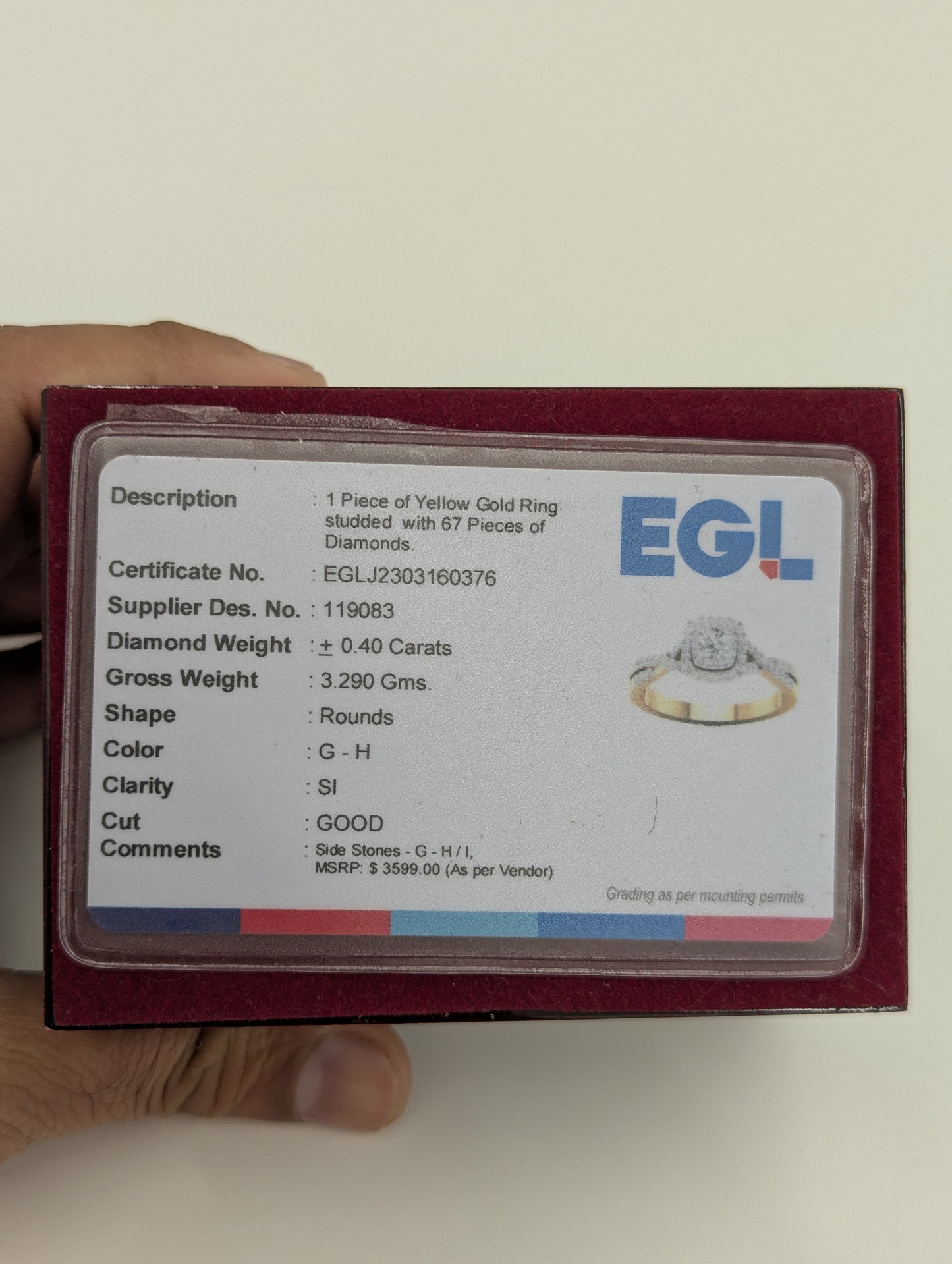 14KT REAL DIAMOND REAL GOLD RING