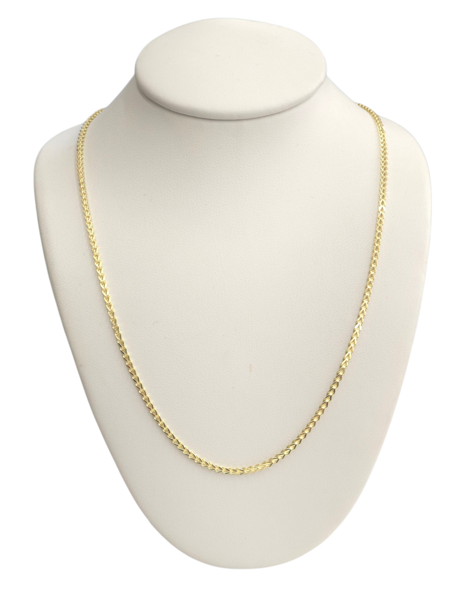 14KT REAL GOLD FRANCO CHAIN 1.6 MM