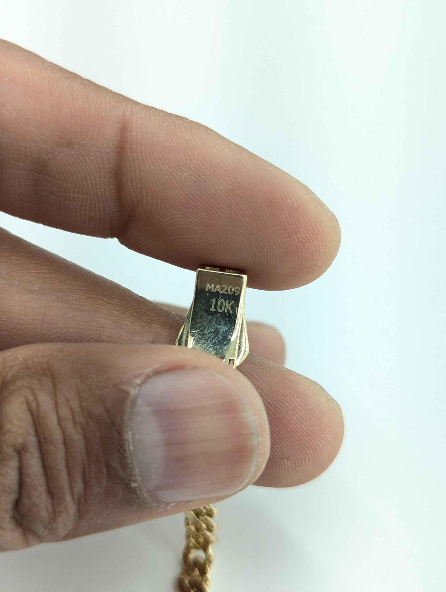 10KT REAL GOLD MONACO STYLE BRACELET