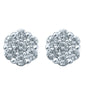 10K 1.26-1.31CT D-FLOWER EARRINGS