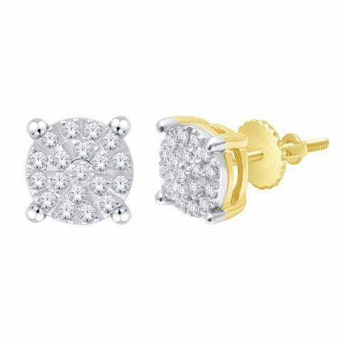 10K 0.19- 0.24CT D-EARRINGS