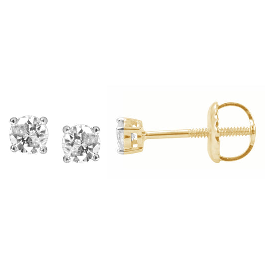 SPL PRICE 10KT 0.14 -0.19CT D-EARRINGS