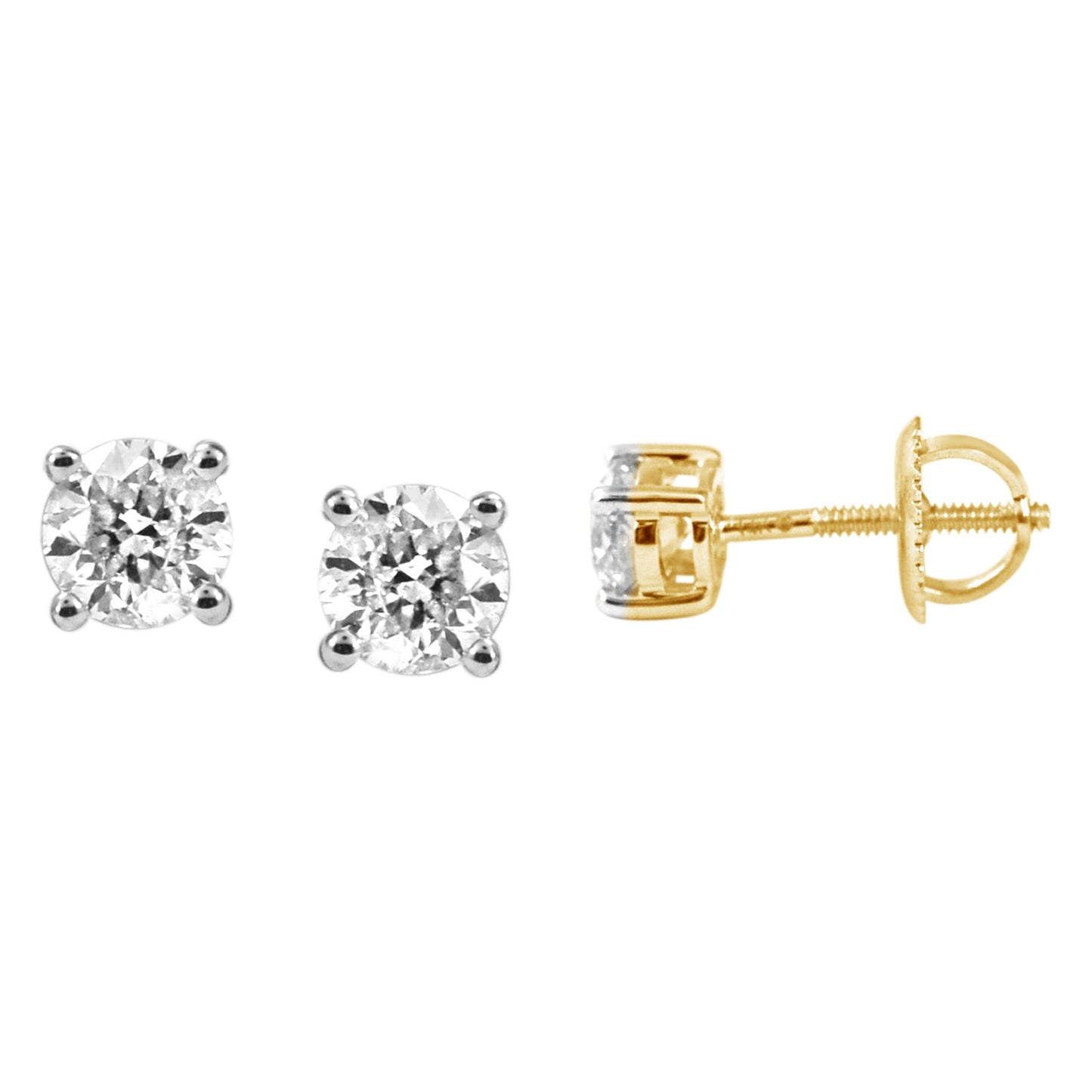 SPL PRICE 14KT 0.70-0.81CT D-EARRINGS