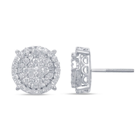 10K 0.98-1.06CT D-EARRINGS