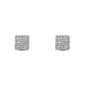 CLOSEOUT 10KT 0.23-0.25CT D-BAGUETTE EARRINGS