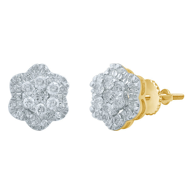 10K 0.48-0.54CT D-EARRING RDS