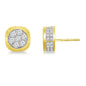 CLOSEOUT 14KT 0.48-0.50CT D- EARRINGS