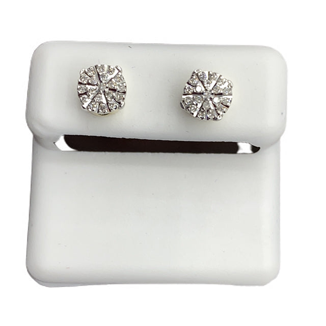 10KT 0.24- 0.27CT D-EARRINGS