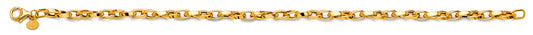 14k REAL GOLD FANCY BRACELET FOR WOMEN