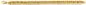 14K REAL GOLD CUBAN LINK BRACELET FOR WOMEN