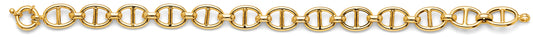 14K REAL GOLD FANCY LINK FOR WOMEN