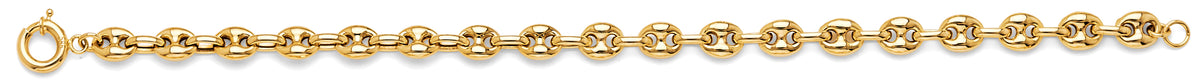 14K REAL GOLD GUCCI STYLE BRACELET FOR WOMEN