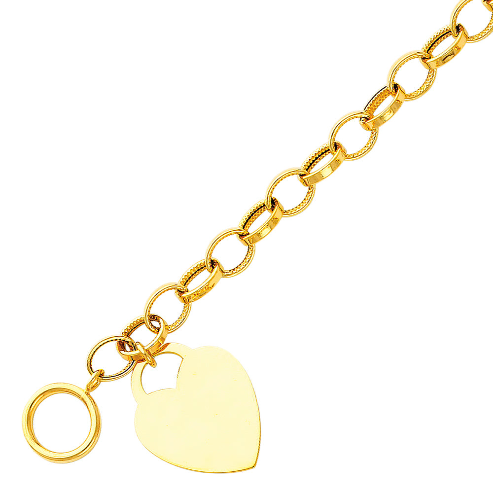 14KT REAL GOLD FANCY BRACELET
