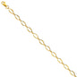 14KT REAL GOLD BRACELET FOR WOMEN