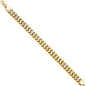 14KT REAL GOLD TWO TONE FANCY BRACELET