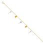 14KT REAL GOLD FANCY BRACELET FOR WOMEN