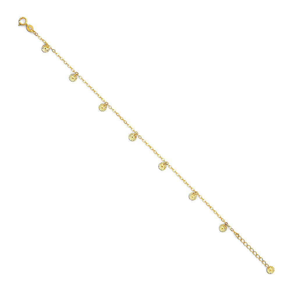 14KT REAL GOLD BRACELET FOR WOMAN