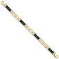 14KT REAL GOLD BRACELET DUO COLOR