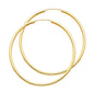 14KT REAL GOLD HOOP EARRING FOR WOMEN
