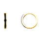 14KT REAL GOLD MEN HOOP EARRING