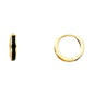 14KT REAL GOLD MEN HOOP EARRINGS