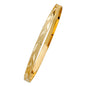 14KT REAL GOLD SOLID BANGLE FOR WOMEN
