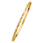 14KT REAL GOLD SOLID BANGLE FOR WOMEN