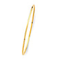 14KT REAL GOLD SOLID BANGLE FOR WOMEN