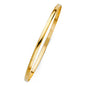 14KT REAL GOLD FANCY BANGLE